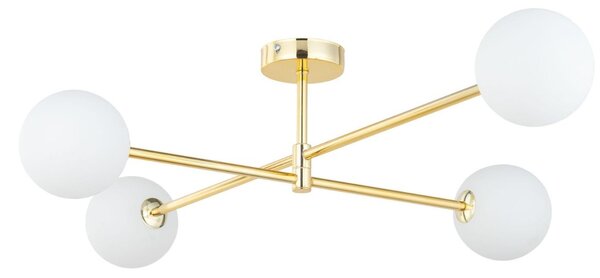 TK-Lighting - Stropná lampa Sarius Gold 4