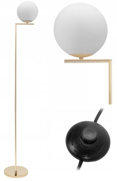 TooLight Stojacia lampa Glamúra zlatá