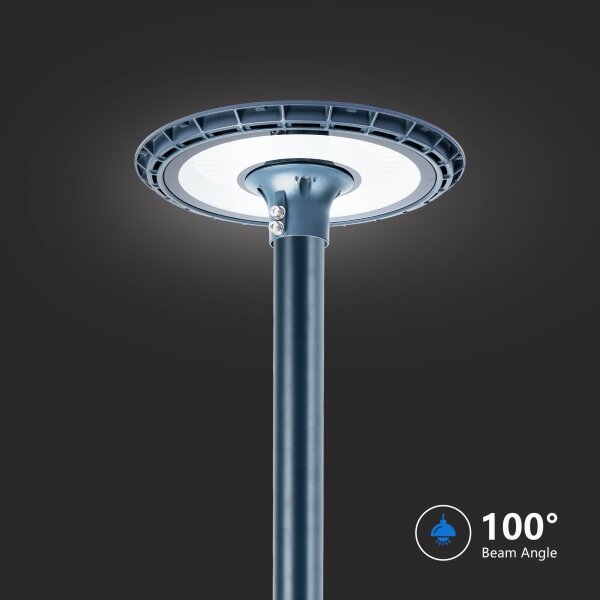 Brilagi-LED Vonkajšie pouličné svietidlo so stĺpom 3 m URBANSPARK LED/120W/230V antracit IP65