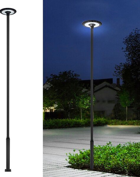 Brilagi-LED Vonkajšie pouličné svietidlo so stĺpom 3 m URBANSPARK LED/120W/230V antracit IP65
