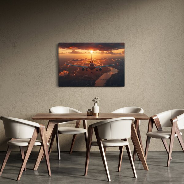 Obraz - Dopravné lietadlo (90x60 cm)
