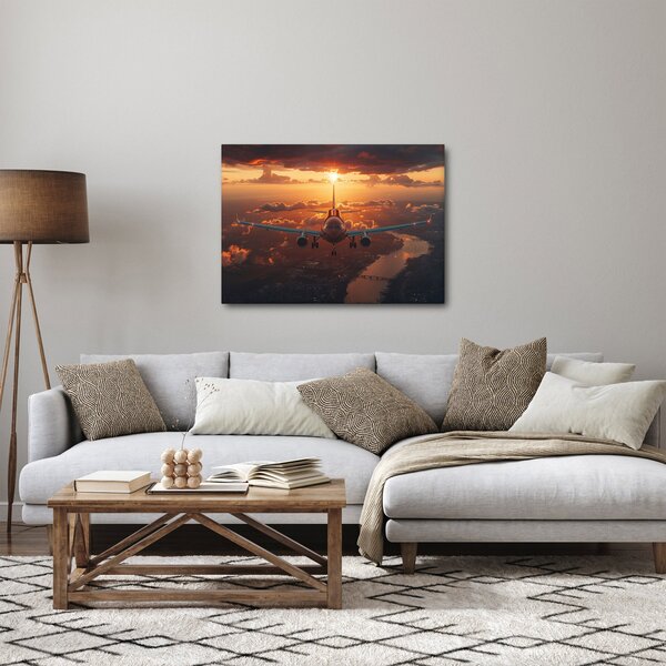 Obraz - Dopravné lietadlo (70x50 cm)
