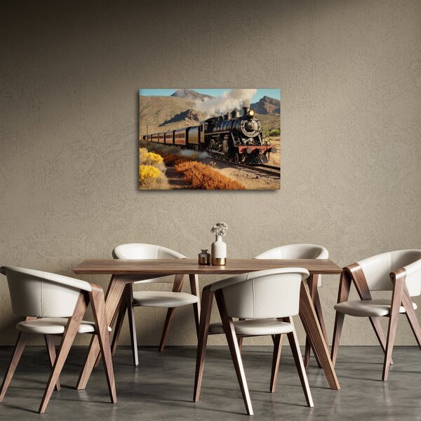 Obraz - Parná lokomotíva (70x50 cm)