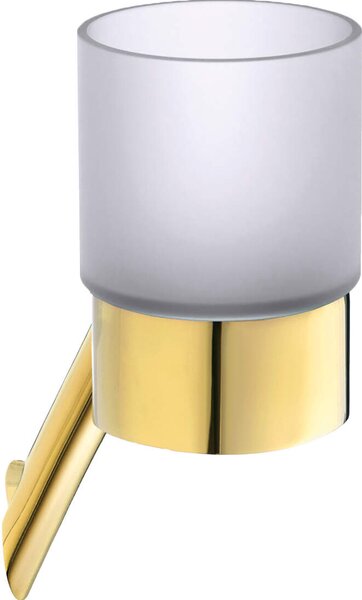 Deante Silia, nástenný kúpeľňový pohár, zlatá lesklá, ADI_Z911