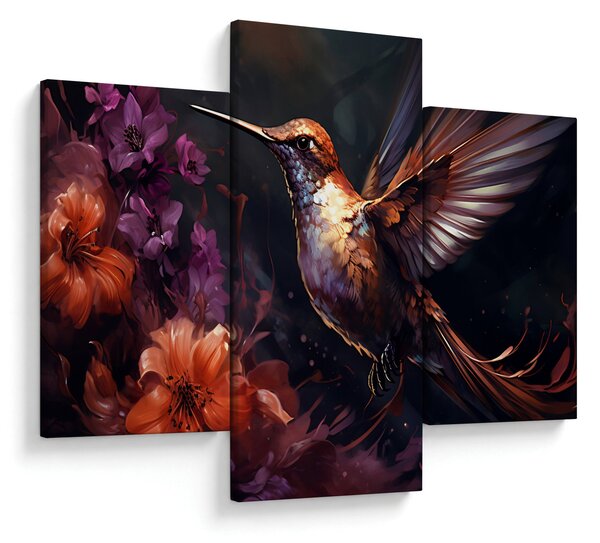 Obraz - Kolibrík (90x60 cm)