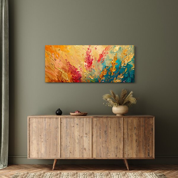 Obraz - Maľba poľa (120x50 cm)