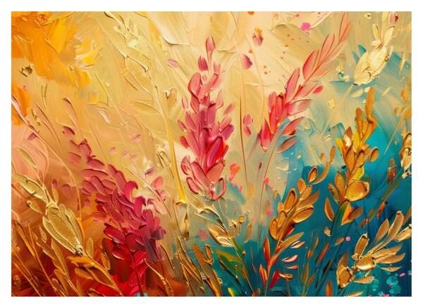 Obraz - Maľba poľa (70x50 cm)