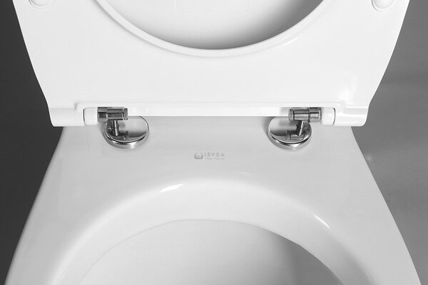 Isvea Isvea, SENTIMENTI WC sedátko SLIM, Soft Close, Easy Take, biela, 40D10200I-S