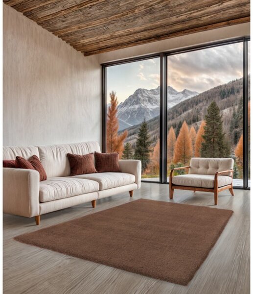 Koberec Easy Care T 561-080 hnedý