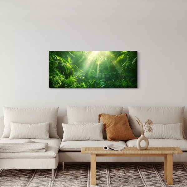 Obraz - Dažďový prales (120x50 cm)
