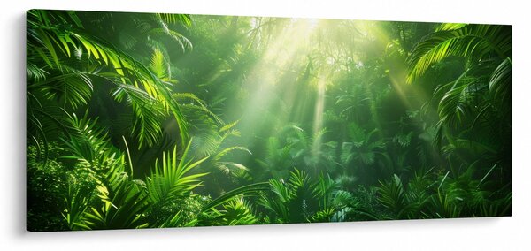 Obraz - Dažďový prales (120x50 cm)