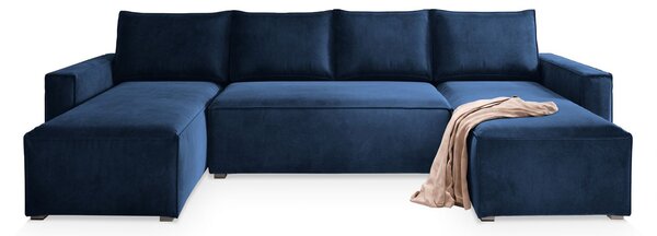 Účková rozkladacia sedačka Denim - modrá