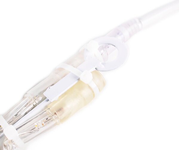 Vianočná LED dekorácia, snehová vločka, BLIKAJÚCA, 39 cm, rôzne farby Farba: Modrá
