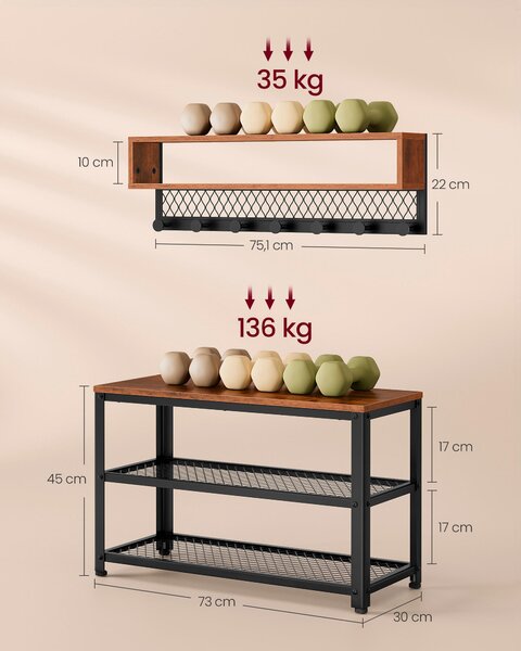 PREDSIEŇOVÝ NÁBYTOK, 73/45,5/30 cm MID.YOU - Skrine, Online Only