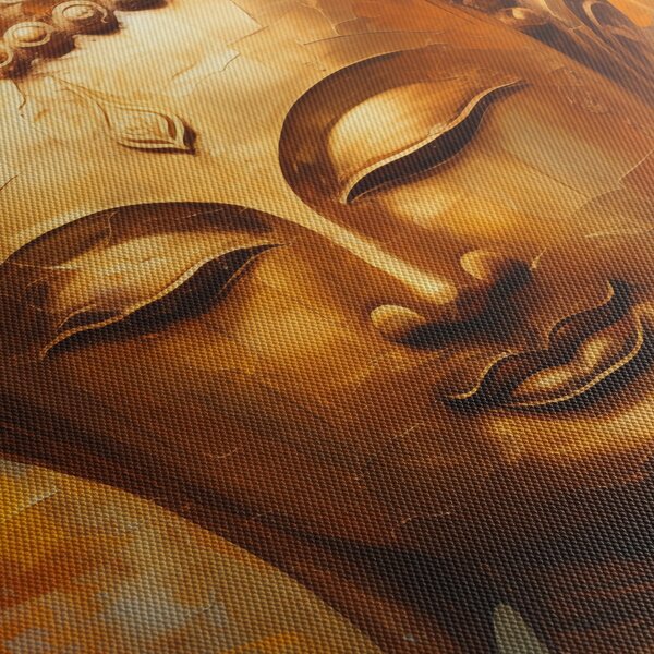 Obraz - Budha, olejomaľba (90x60 cm)
