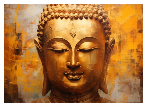 Obraz - Budha, olejomaľba (70x50 cm)
