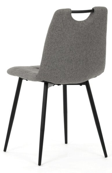 Jedálenská stolička sivá DCL-V2017 GREY2