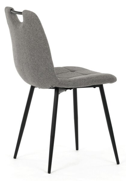 Jedálenská stolička sivá DCL-V2017 GREY2