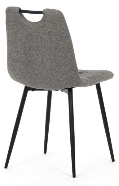 Jedálenská stolička sivá DCL-V2017 GREY2