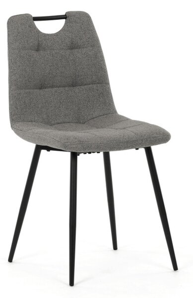 Jedálenská stolička sivá DCL-V2017 GREY2