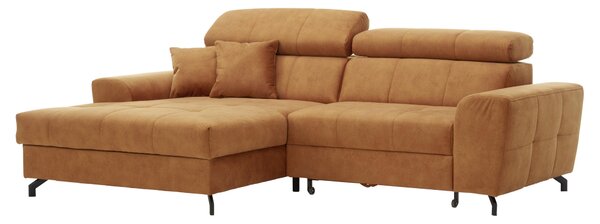 ROHOVÁ SEDAČKA, textil, oranžová Carryhome - Sedačky