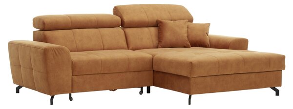 ROHOVÁ SEDAČKA, textil, oranžová Carryhome - Sedačky