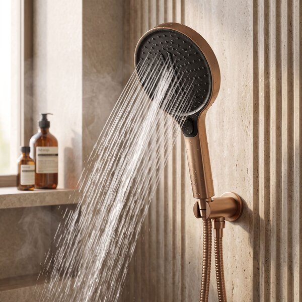 Sprchová hlavica REA JS-033 Brush Copper