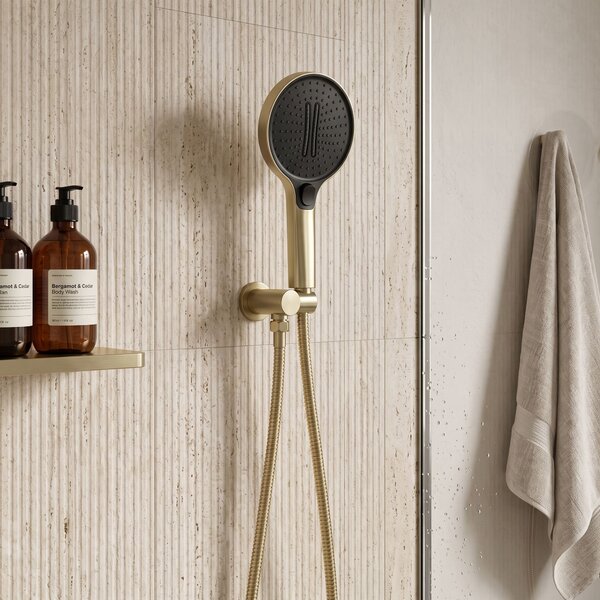 Sprchová hlavica REA JS-033 Brush Gold
