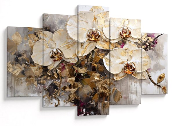 Obraz - Orchidey (150x105 cm)