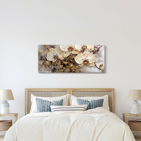 Obraz - Orchidey (120x50 cm)