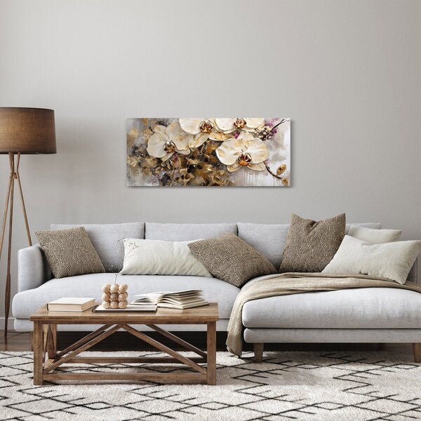 Obraz - Orchidey (120x50 cm)