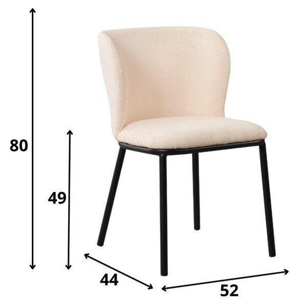 SADA STOLIČIEK 2 kus MID.YOU - Stoličky, Online Only