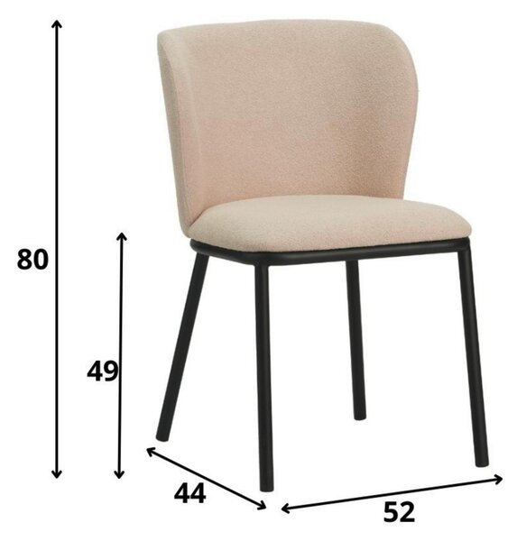 SADA STOLIČIEK 2 kus MID.YOU - Stoličky, Online Only