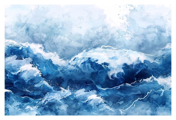 Obraz - Ilustrácia mora (90x60 cm)