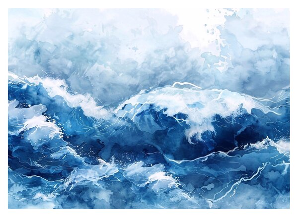 Obraz - Ilustrácia mora (70x50 cm)