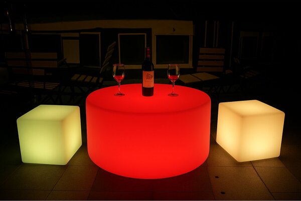LED svietiaci box, 40 x 40 x 40 cm