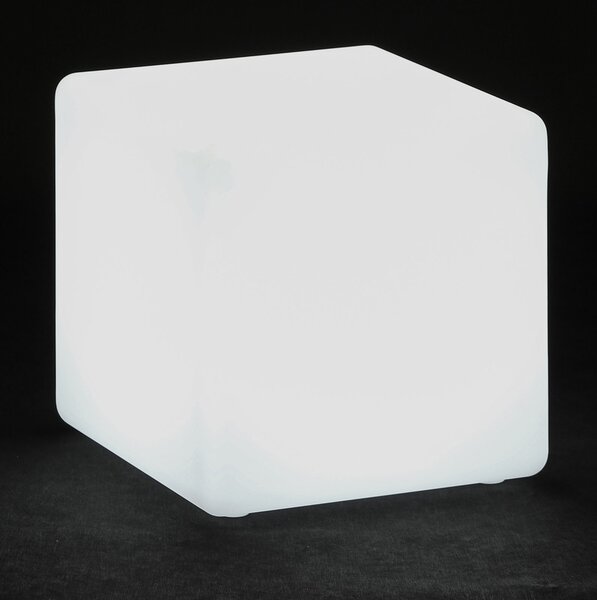 LED svietiaci taburet, 40 x 40 x 40 cm