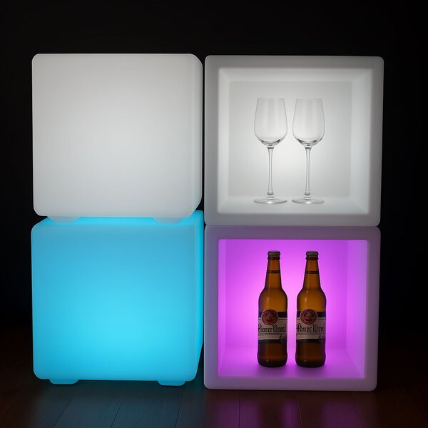 LED svietiaci box, 40 x 40 x 40 cm