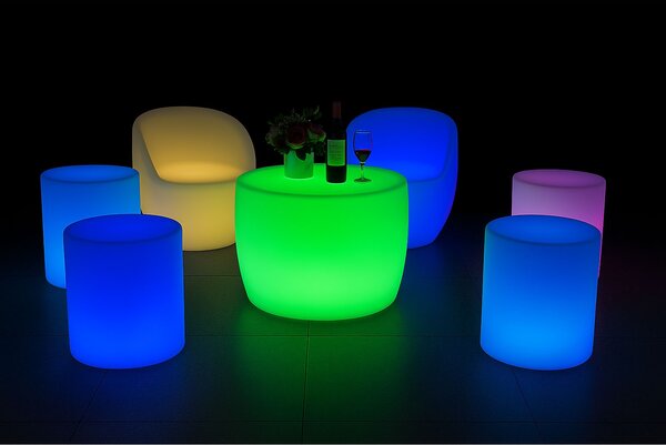 LED svietiaci box, 40 x 40 x 40 cm