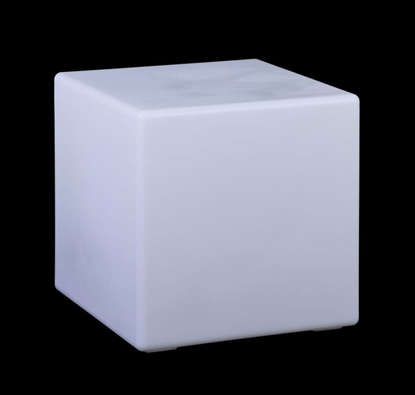 LED svietiaci stolík/taburet, 60x60x60 cm