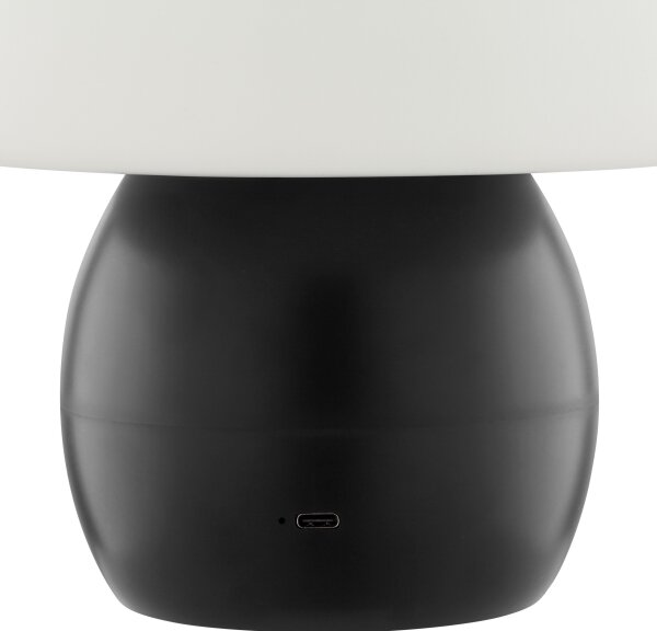 Brilliant - LED Stmievateľná nabíjateľná stolová lampa DUPIS LED/2W/5V 2700K čierna
