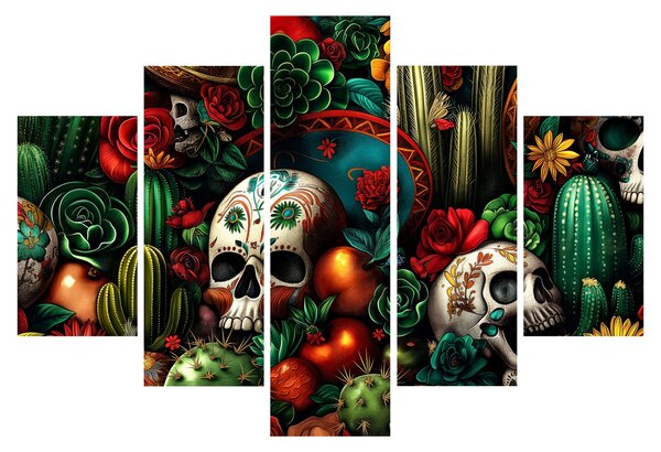 Obraz - Mexický koncept (150x105 cm)