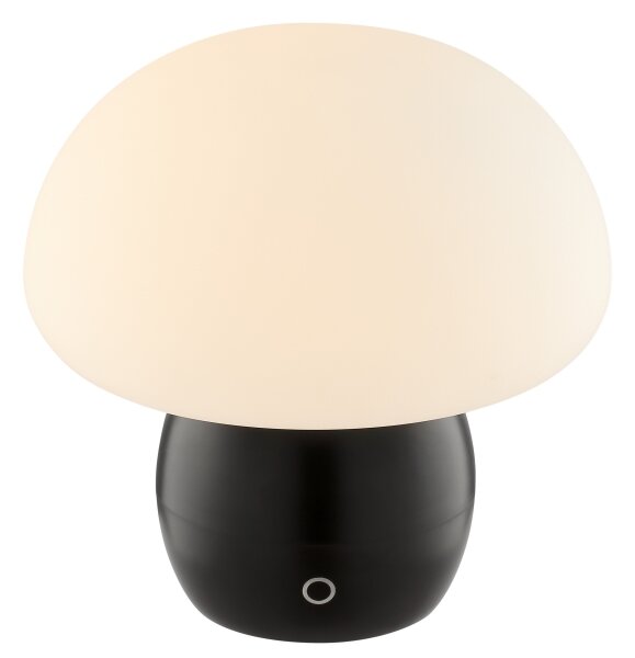 Brilliant - LED Stmievateľná nabíjateľná stolová lampa DUPIS LED/2W/5V 2700K čierna