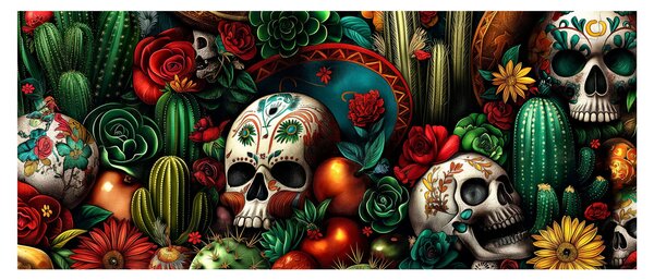 Obraz - Mexický koncept (120x50 cm)