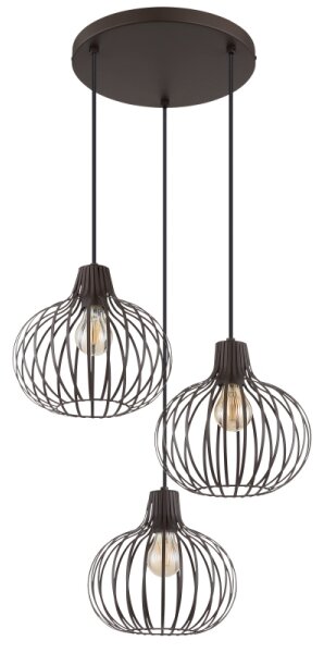 Globo 33379311 - Závesné svietidlo na lanku MATEO 3xE27/40W/230V