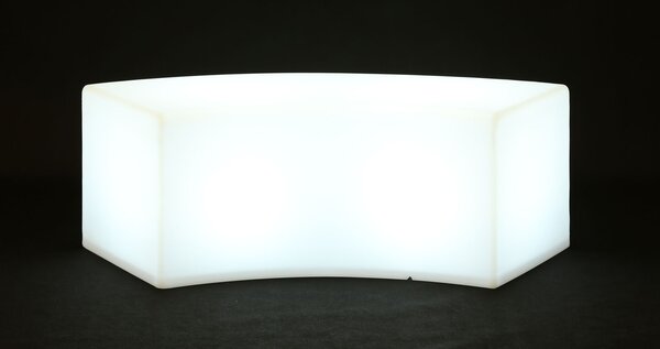 LED svietiaci taburet, 42 x 120 x 44 cm