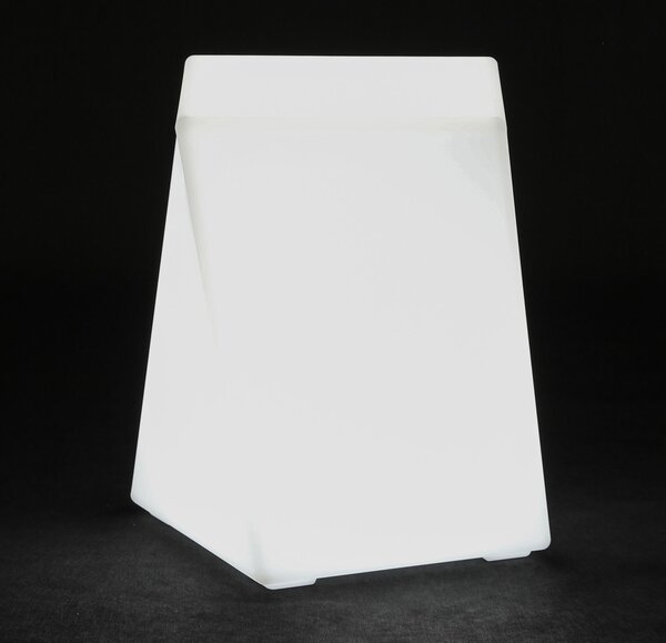 LED svietiaci stolík/taburet, 50x42 cm