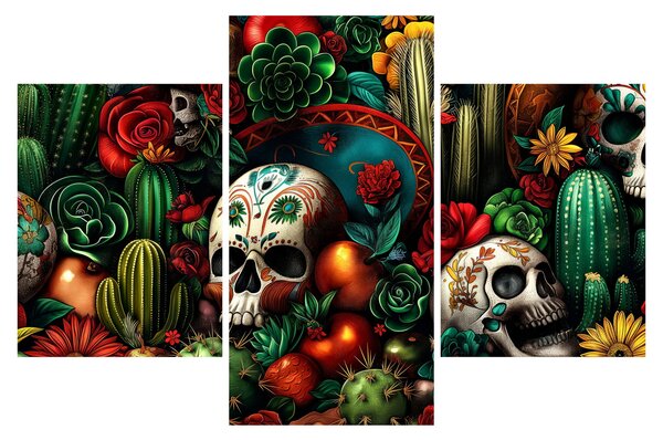 Obraz - Mexický koncept (90x60 cm)