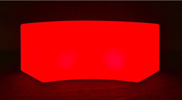 LED svietiaci taburet, 42 x 120 x 44 cm