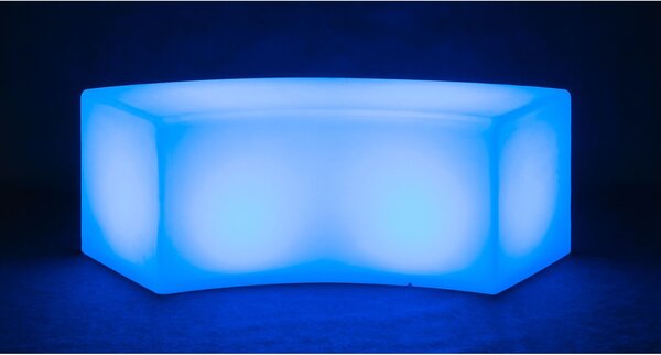 LED svietiaci taburet, 42 x 120 x 44 cm